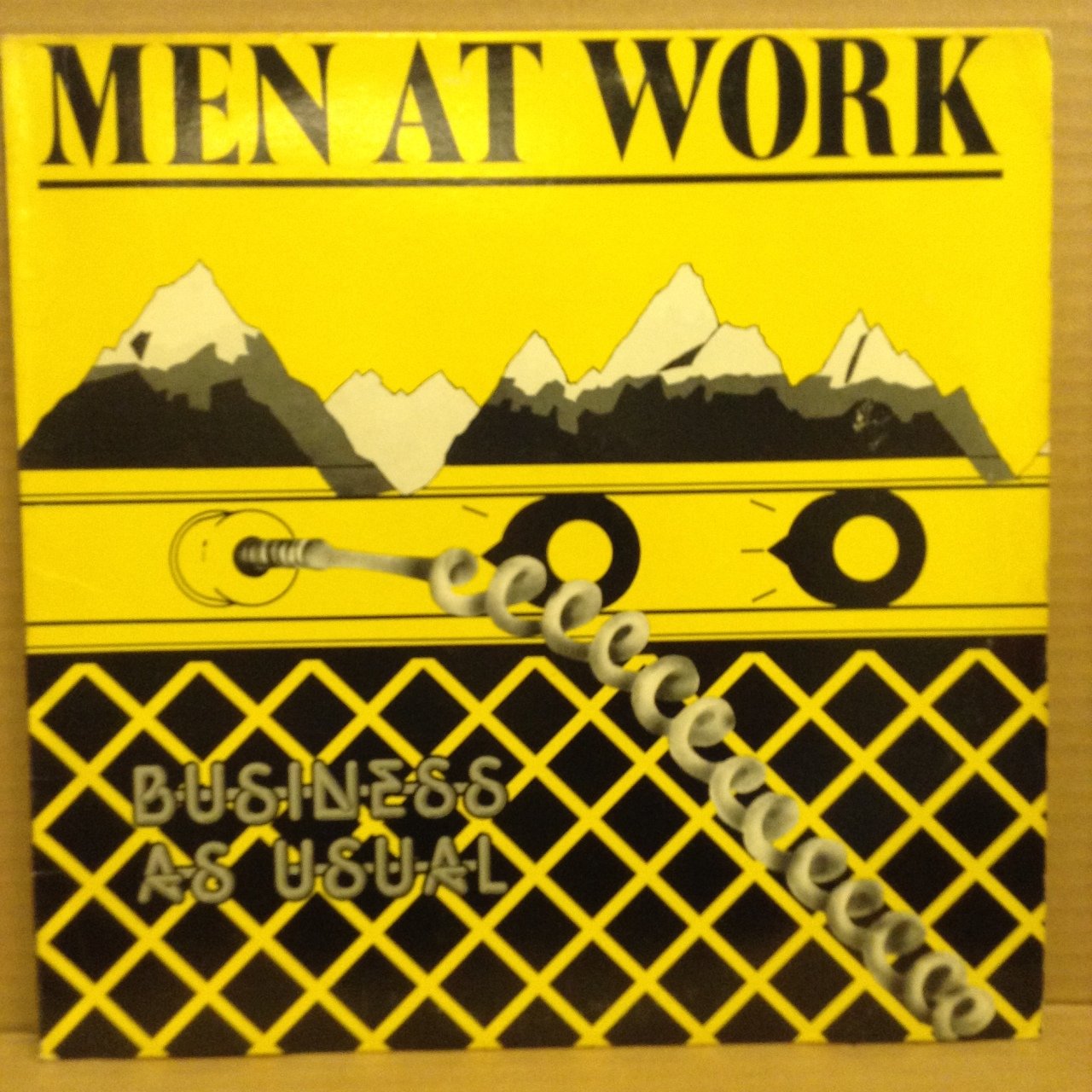 MEN AT WORK - BUSINESS AS USUAL (1981) - 2.EL PLAK