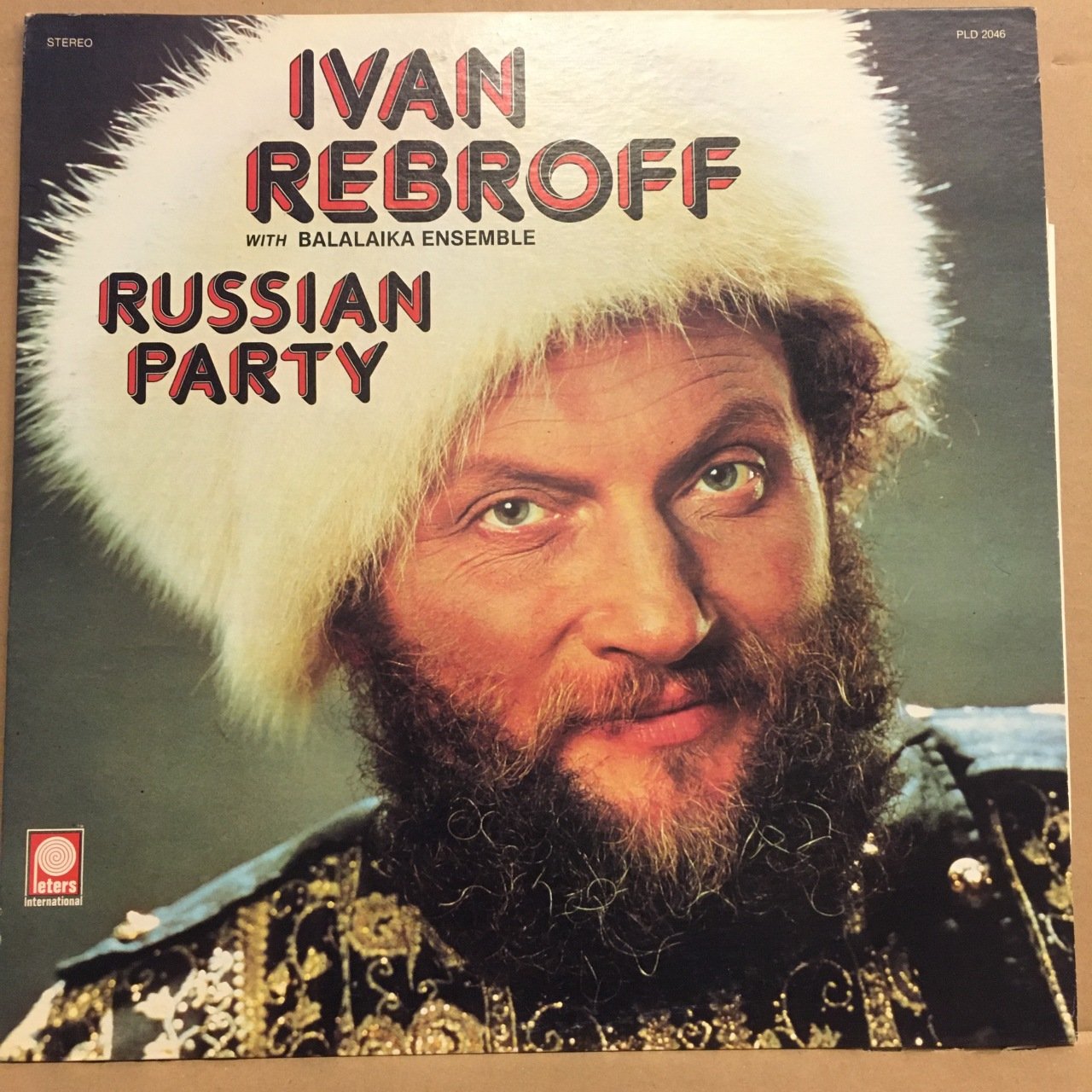 IVAN REBROFF WITH BALALIKA ENSEMBLE - RUSSIAN PARTY (1970) 2.EL PLAK