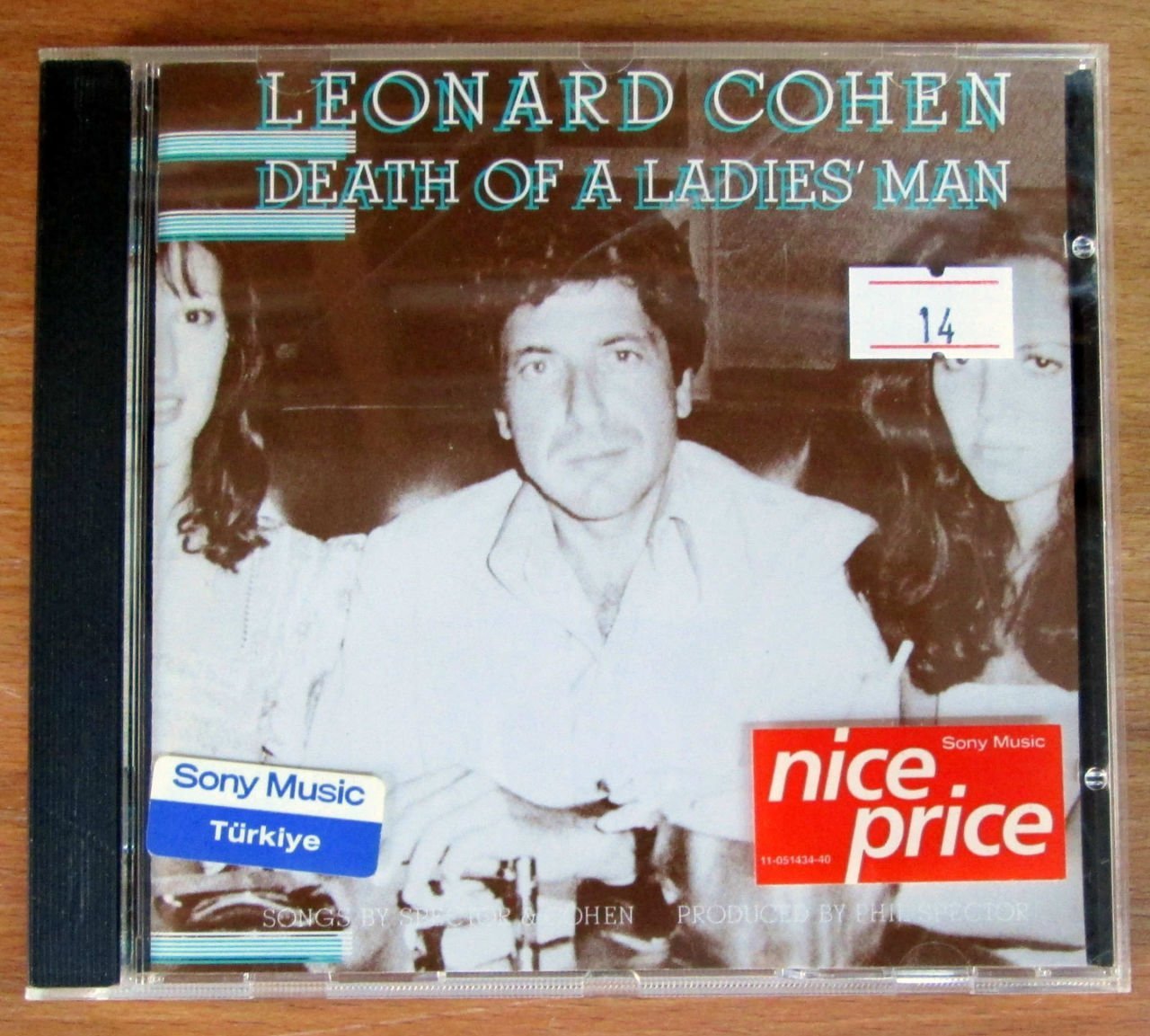 LEONARD COHEN - DEATH OF A LADIES MAN - CD 2.EL