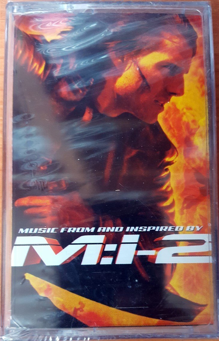 MISSION IMPOSSIBLE 2 - SOUNDTRACK CASSETTE MADE IN TURKEY ''NEW''