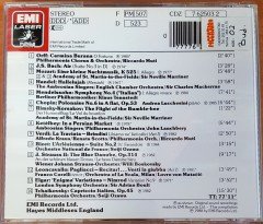 BEST-LOVED CLASSICS 4 / ORFF, J.S. BACH, VERDI, ELGAR, CHOPIN, HANDEL (1988) CD 2.EL