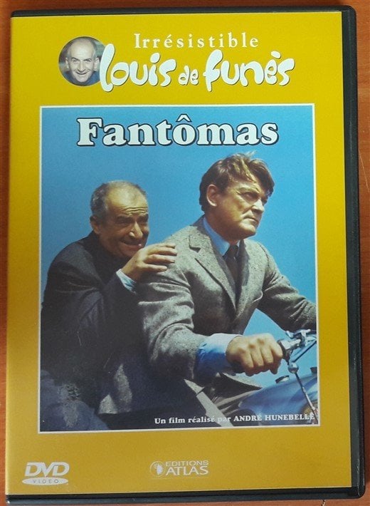 FANTÔMAS - LOUIS DE FUNES - DVD 2.EL TR ALTYAZI YOKTUR FRANSA BASKISI