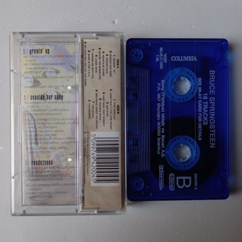 BRUCE SPRINGSTEEN - 18 TRACKS (1999) - KASET 2.EL