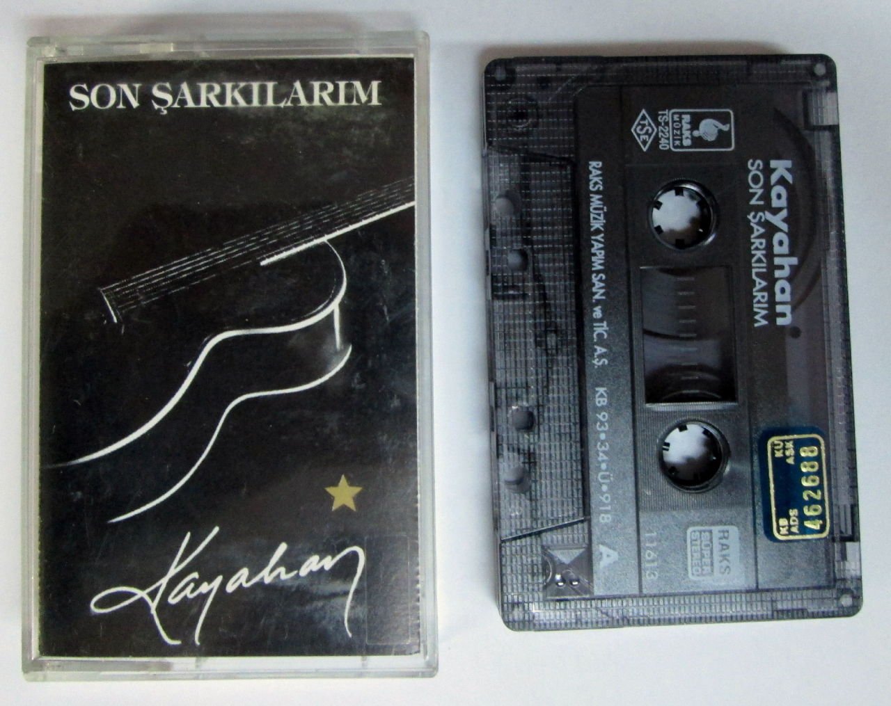 KAYAHAN - SON ŞARKILARIM - KASET 2.EL