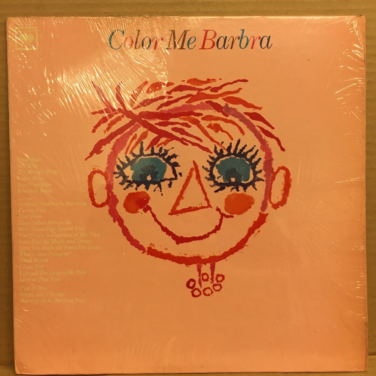BARBRA STREISAND - COLOR ME BARBRA 2.EL PLAK