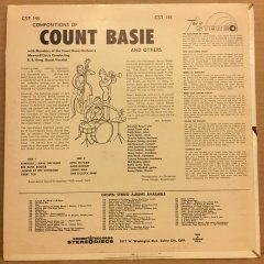 COMPOSITIONS OF COUNT BASIE AND OTHERS GUEST VOCALIST B.B. KING 1959 2.EL KIRMIZI PLAK