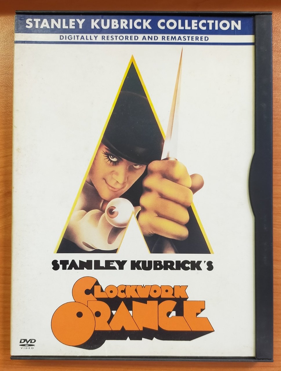 A CLOCKWORK ORANGE - OTOMATİK PORTAKAL - STANLEY KUBRICK - SNAPCASE DVD 2.EL