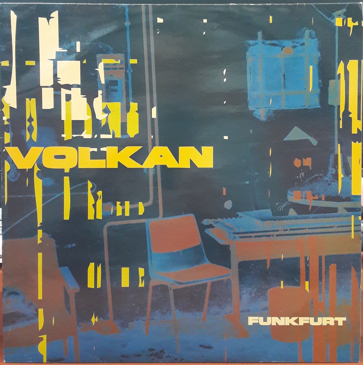 VOLKAN - FUNKFURT (1998) - 12'' MAXI SINGLE PLAK 2.EL