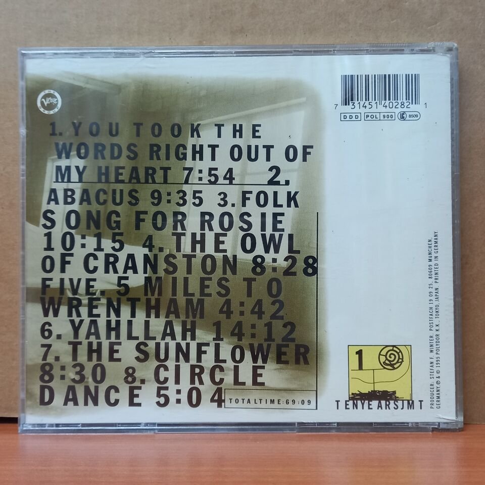 THE PAUL MOTIAN TRIO - AT THE VILLAGE VANGUARD / YOU TOOK THE WORDS RIGHT OUT OF MY HEART (1995) - CD 2.EL