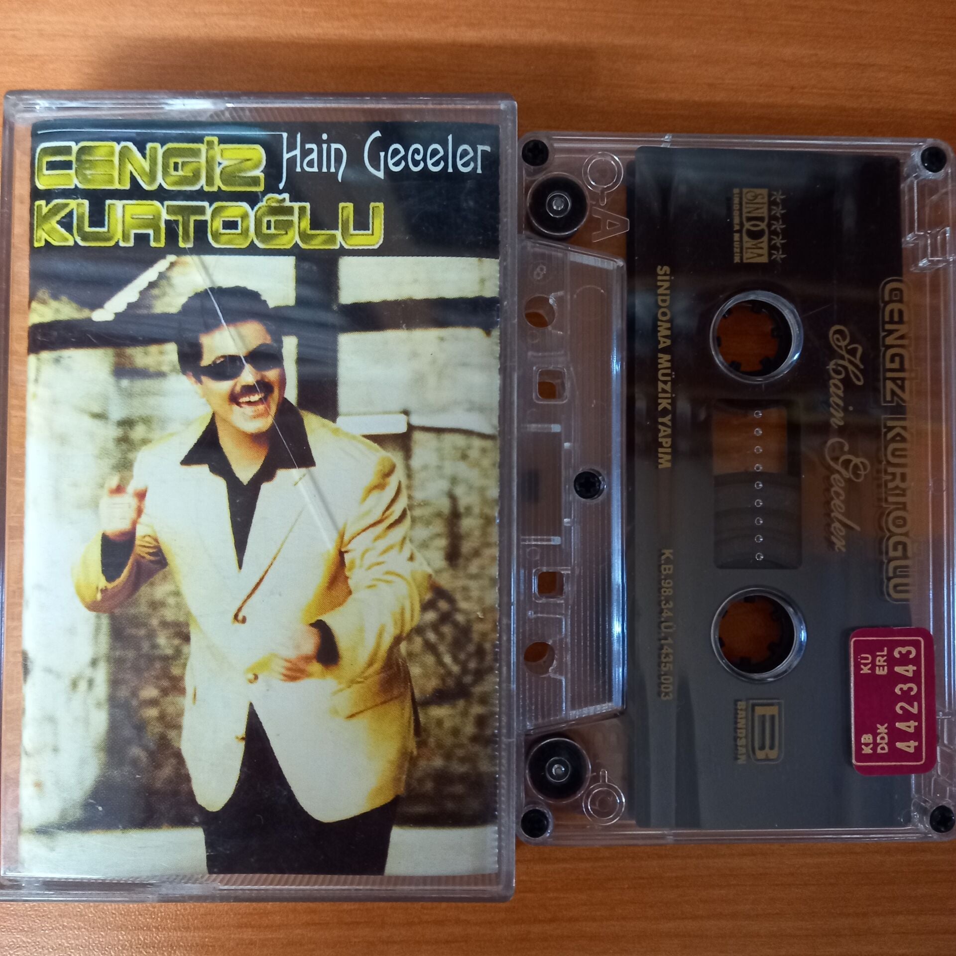 CENGİZ KURTOĞLU - HAİN GECELER (1998) - KASET 2.EL