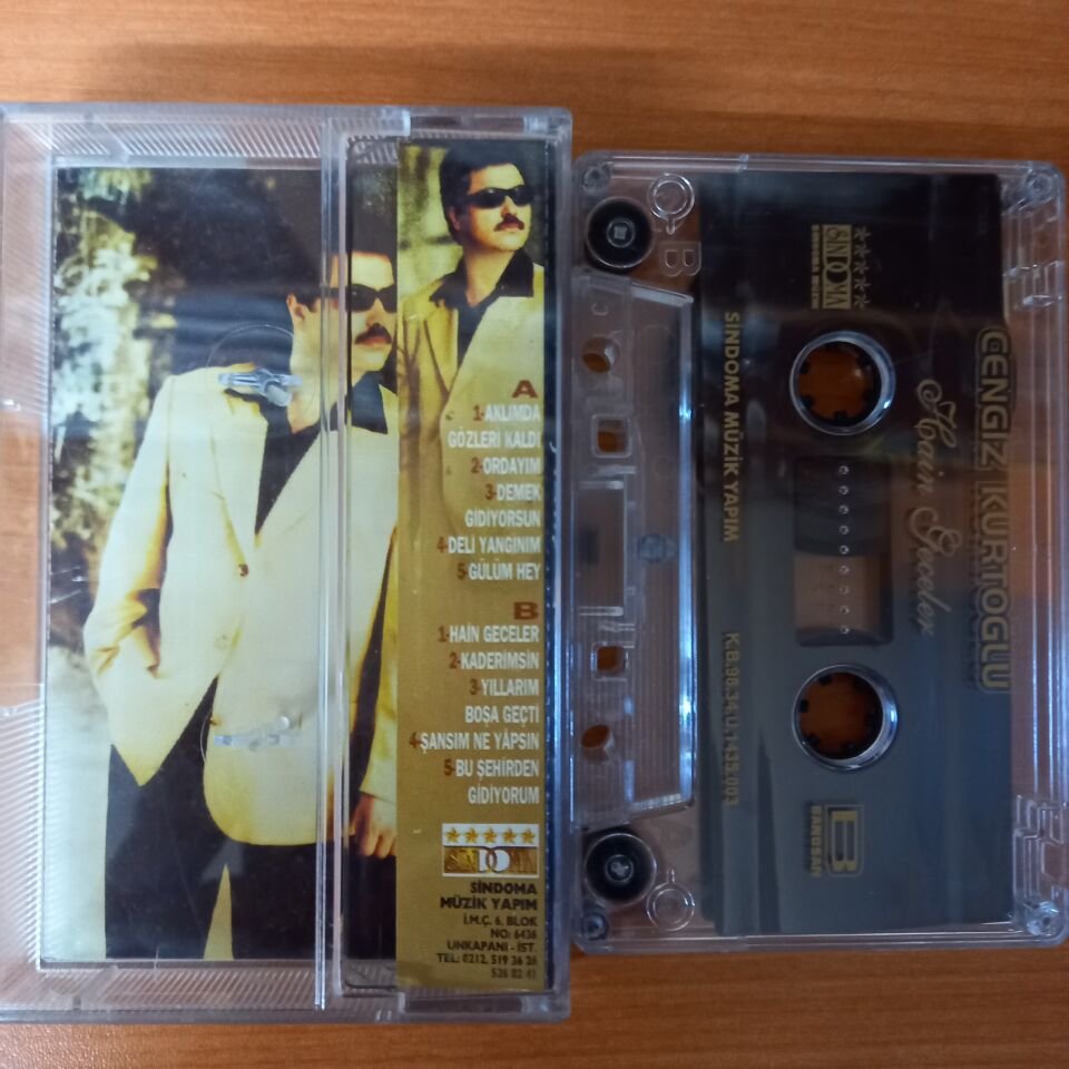 CENGİZ KURTOĞLU - HAİN GECELER (1998) - KASET 2.EL