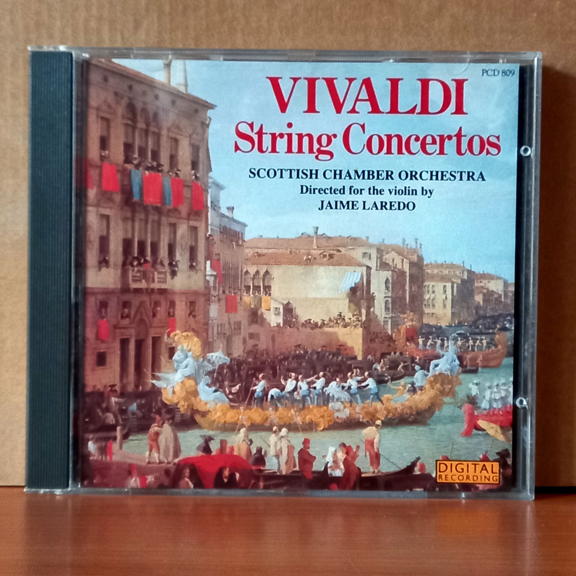 VIVALDI: STRING CONCERTOS / JAIME LAREDO, SCOTTISH CHAMBER ORCHESTRA (1986) - CD 2.EL