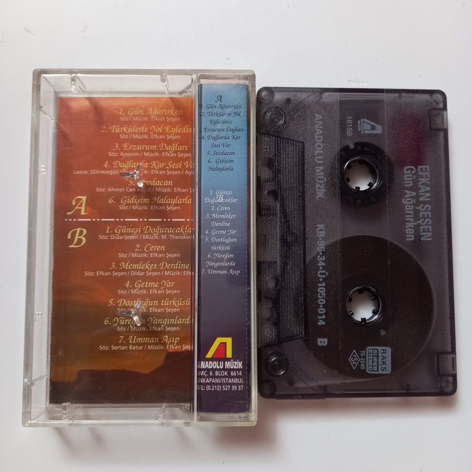 EFKAN ŞEŞEN - GÜN AĞARIRKEN (1995) - KASET 2.EL