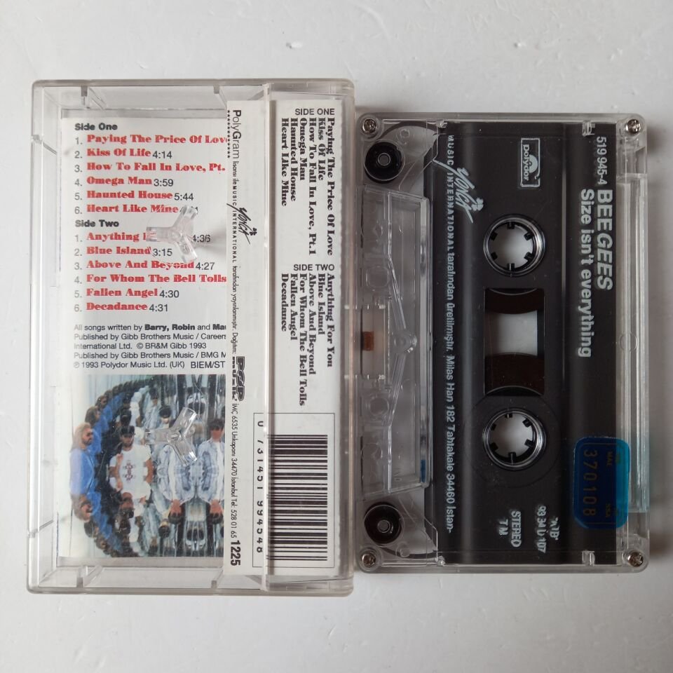 BEE GEES - SIZE ISN\'T EVERYTHING (1993) - KASET 2.EL