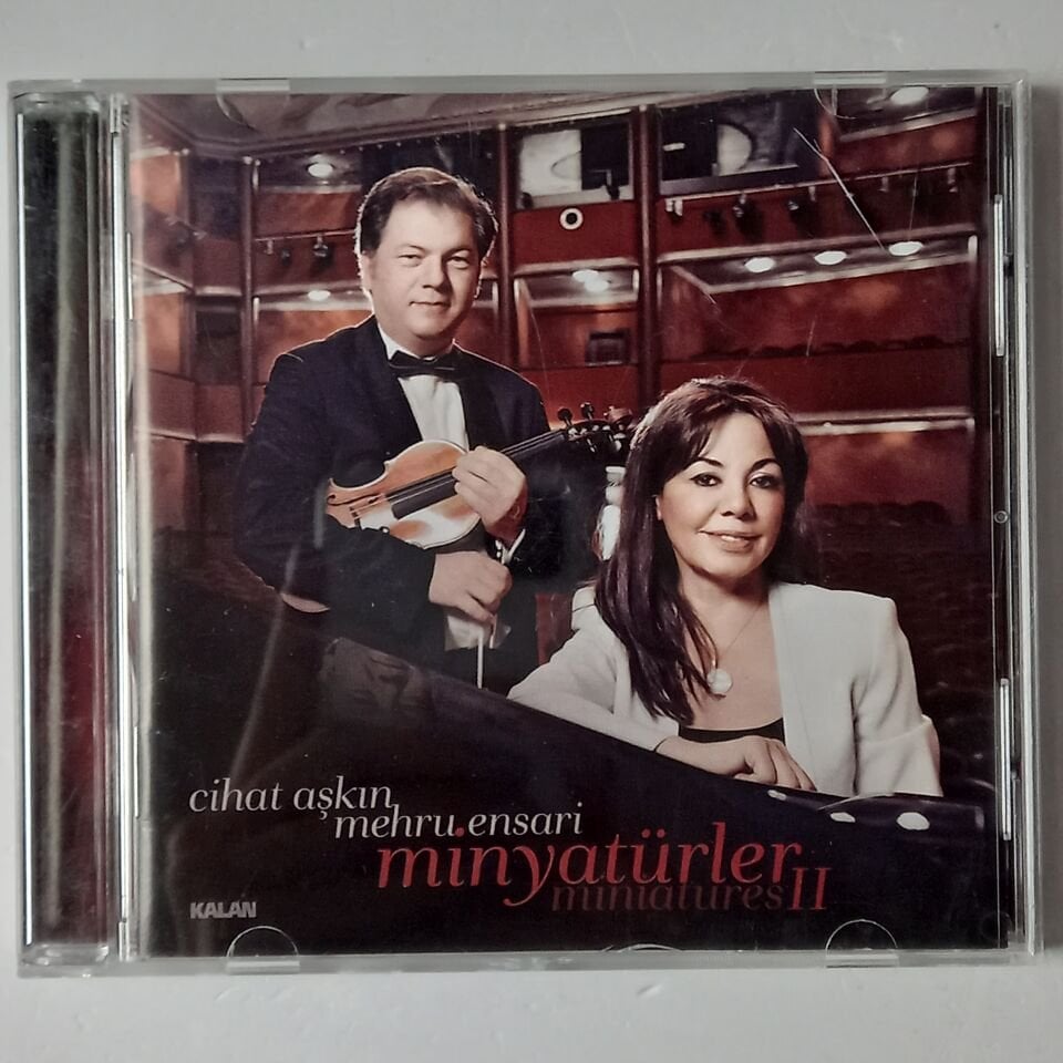 CİHAT AŞKIN, MEHRU ENSARİ – MİNYATÜRLER II (2013) - CD 2.EL