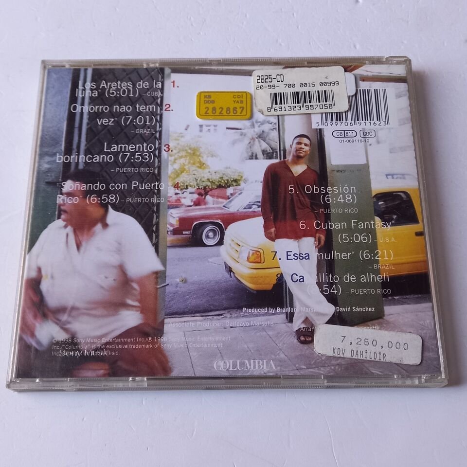DAVID SANCHEZ – OBSESION (1998) - CD 2.EL