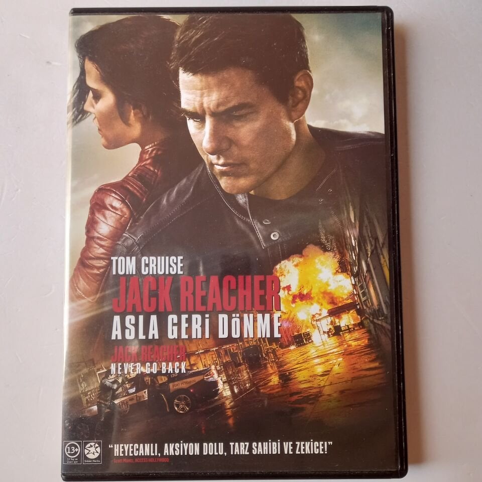 JACK REACHER: ASLA GERİ DÖNME / NEVER GO BACK - TOM CRUISE, COBIE SMULDERS - DVD 2.EL