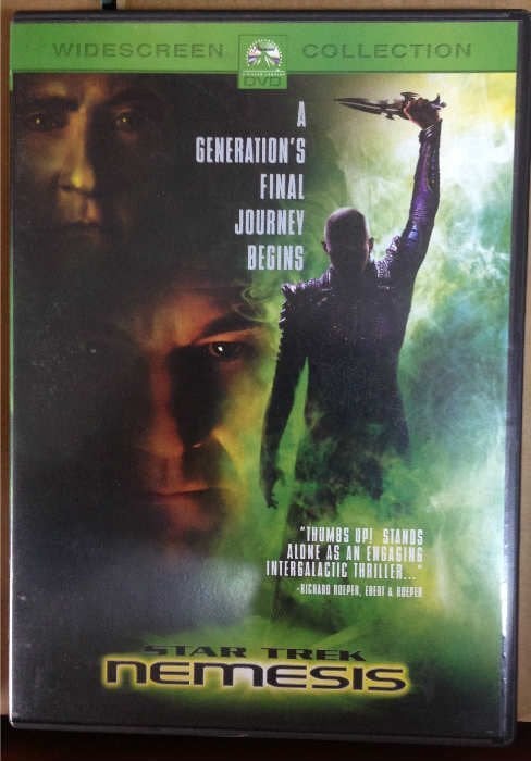 STAR TREK NEMESIS - PATRICK STEWART - DVD 2.EL TR ALTYAZI YOKTUR