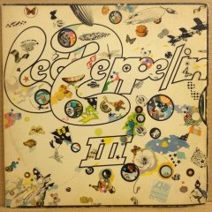 LED ZEPPELIN - III 1970 2.EL PLAK