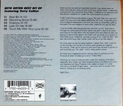 BETH ORTON - BEST BIT EP (1998) DEDICATED / HEAVENLY CD 2.EL