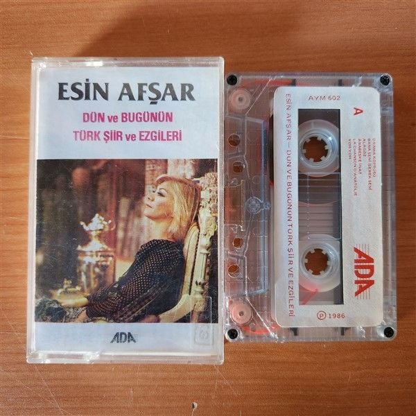 ESİN AFŞAR - DÜN VE BUGÜNÜN TÜRK ŞİİR VE EZGİLERİ (1986) - KASET 2.EL
