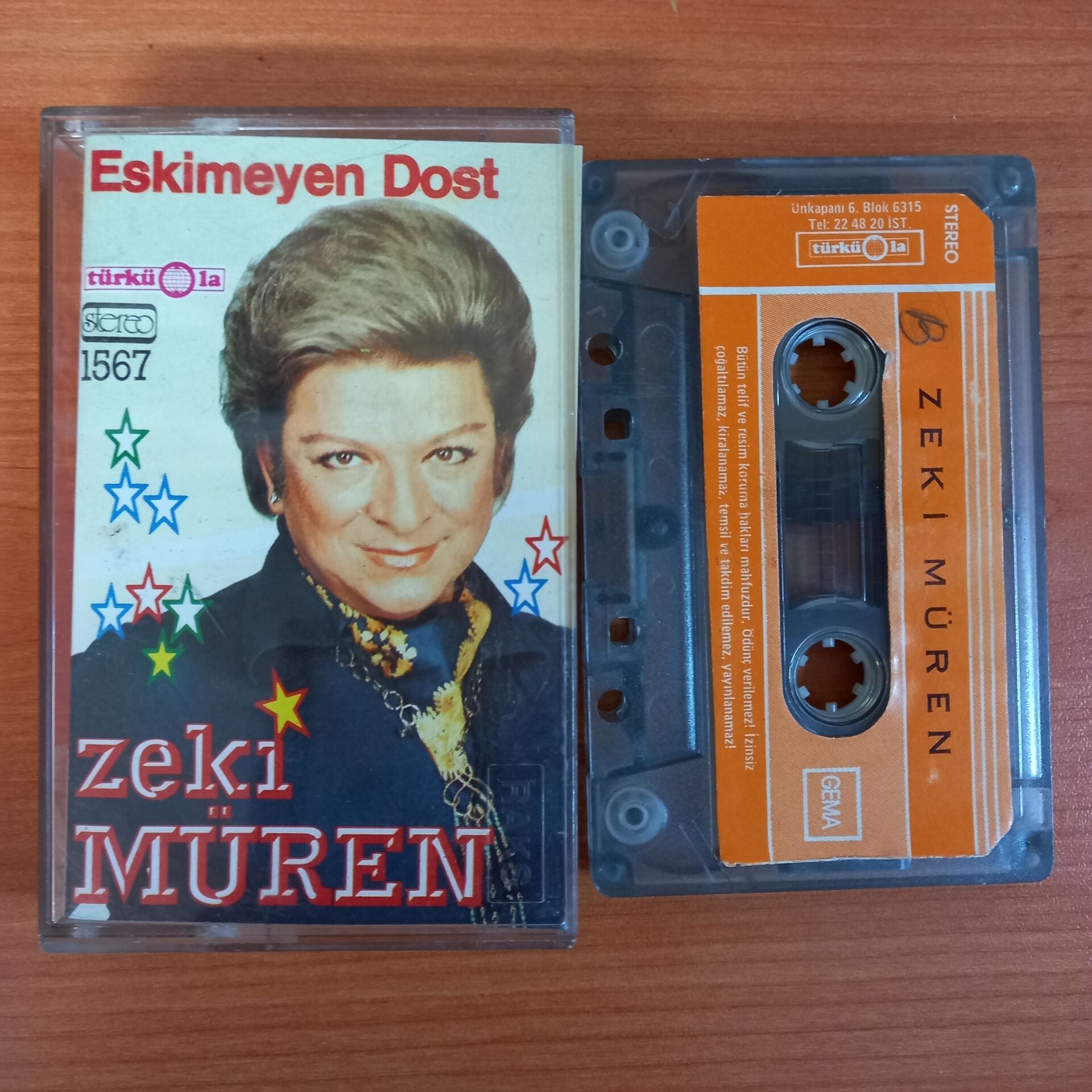 ZEKİ MÜREN - ESKİMEYEN DOST - KASET 2.EL