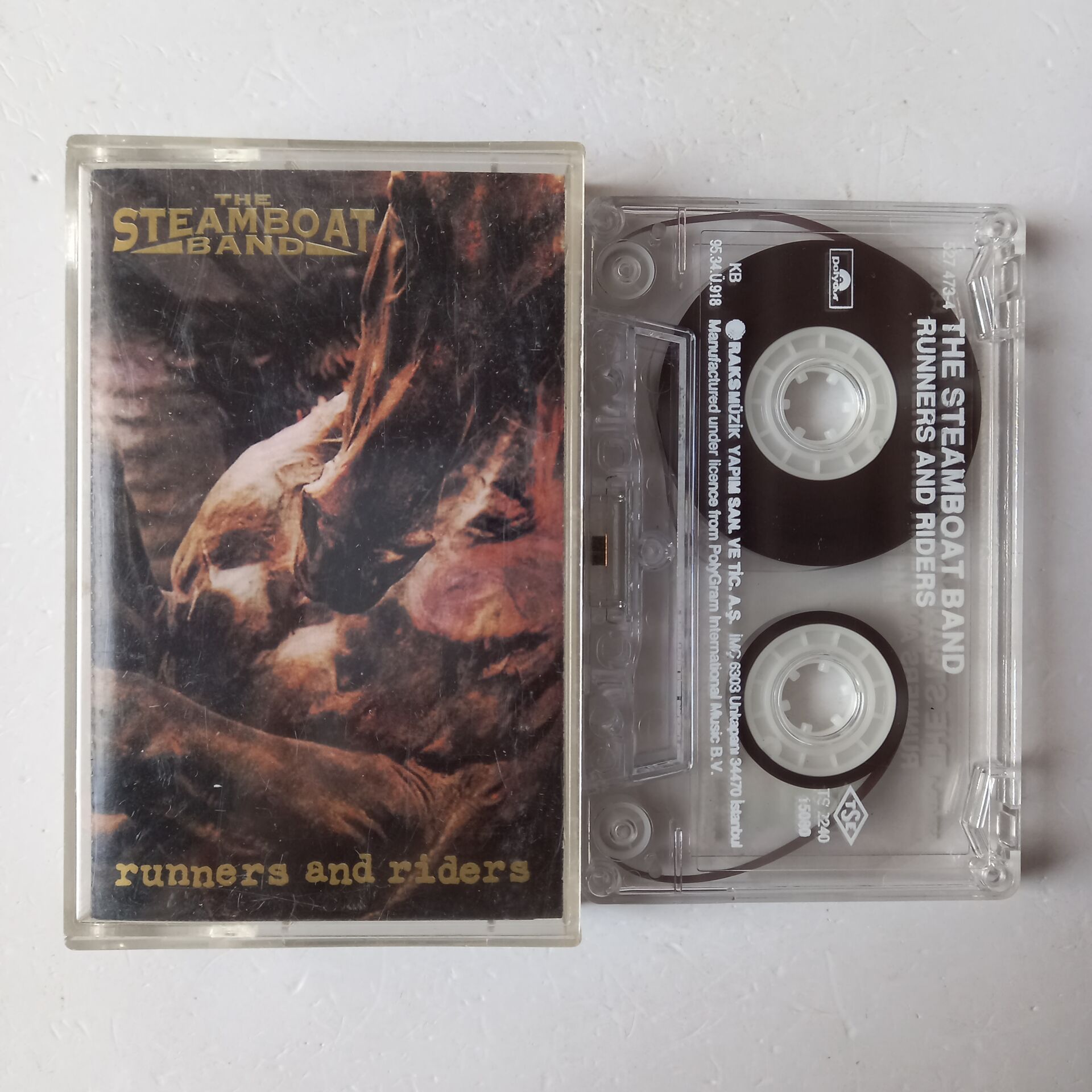 THE STEAMBOAT BAND - RUNNERS AND RIDERS (1995) - KASET 2.EL