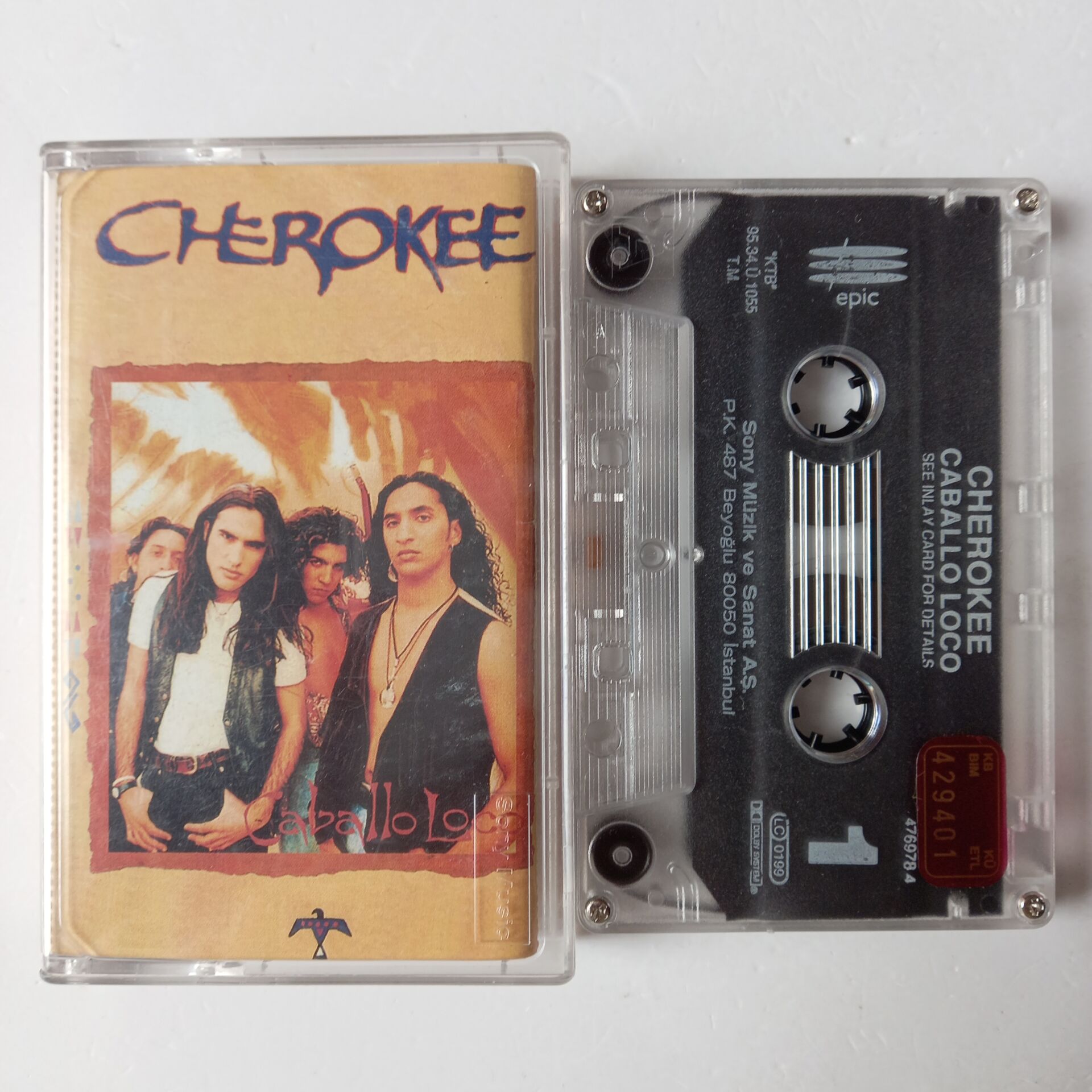 CHEROKEE - CABALLO LOCO (1995) - KASET 2.EL