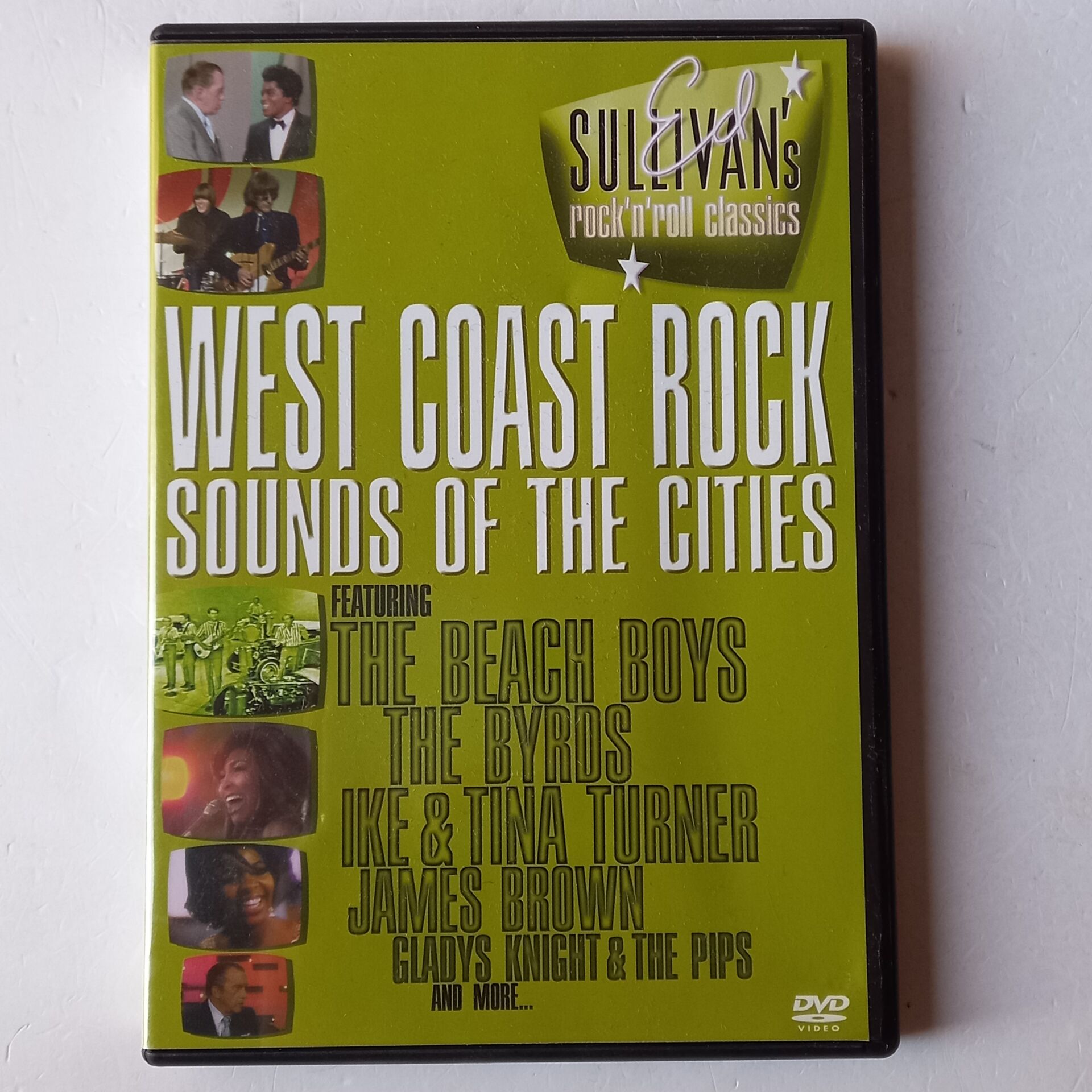 ED SULLIVAN'S ROCK'N'ROLL CLASSICS - WEST COAST ROCK / SOUNDS OF THE CITIES (2006) - DVD 2.EL