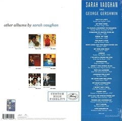 SARAH VAUGHAN - SINGS GEORGE GERSHWIN - 2LP SIFIR PLAK