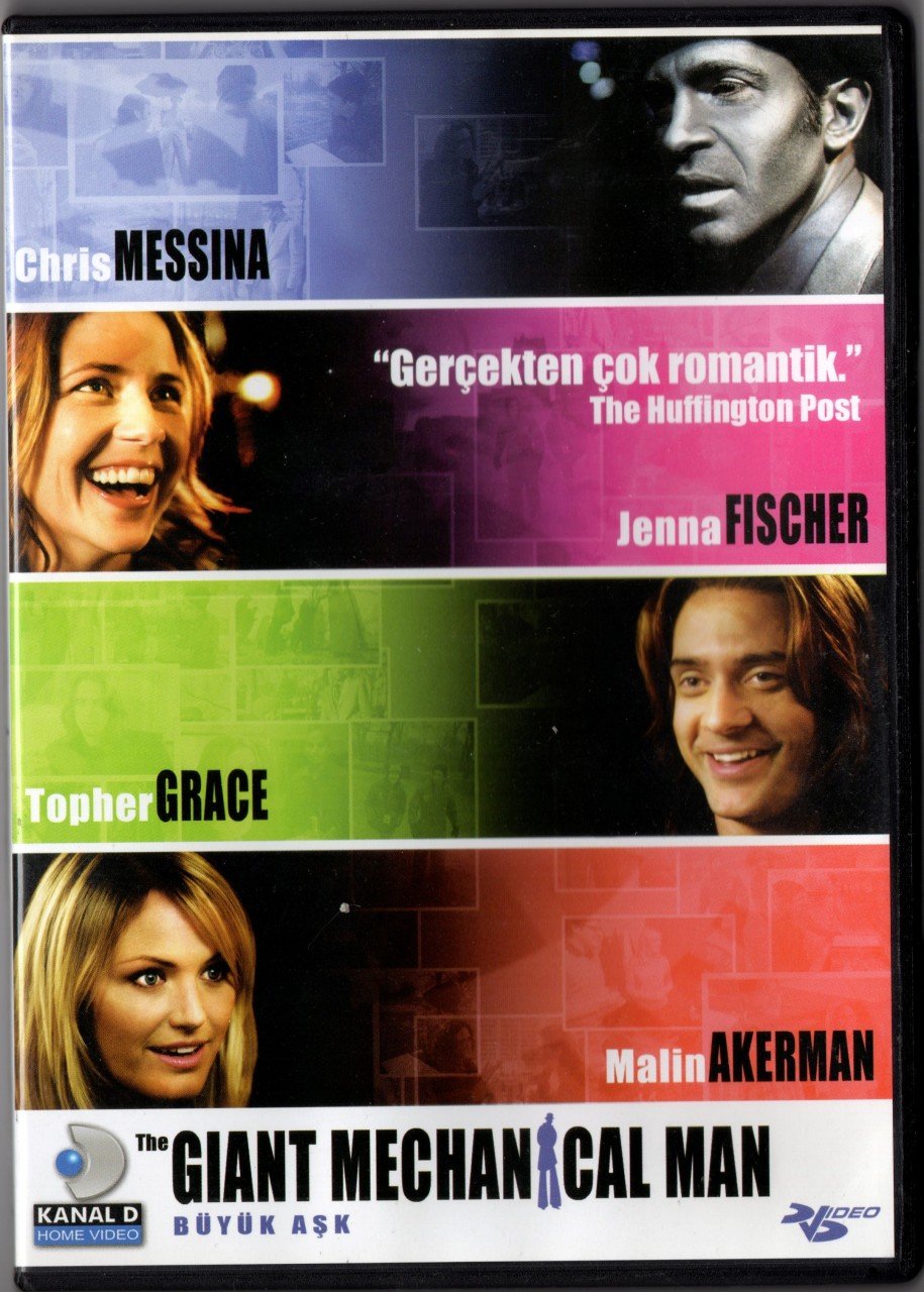THE GIANT MECHANICAL MAN - CHRIS MESSINA - JENNA FISCHER - DVD 2.EL