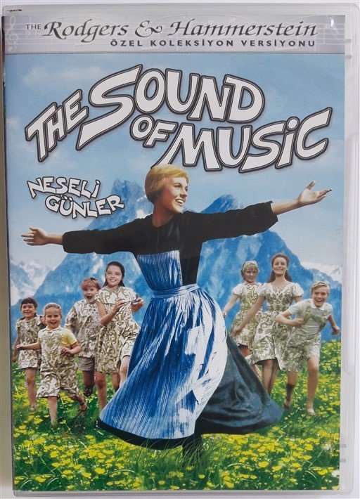 NEŞELİ GÜNLER - THE SOUND OF MUSIC - JULIE ANDREWS - CHRISTOPHER PLUMMER - DVD 2.EL