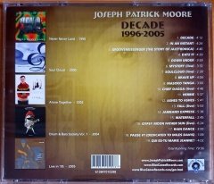 JOSEPH PATRICK MOORE - DECADE 1996-2005 (2006) - CD BLUE CANOE RECORDS 2.EL