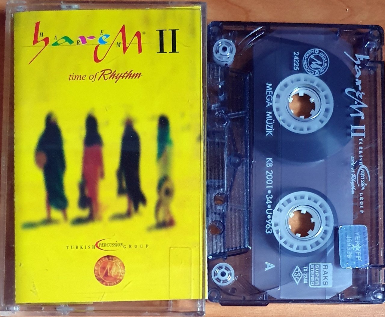 HAREM II - TIME OF RHYTHM (2001) - KASET MEGA MÜZİK 2.EL