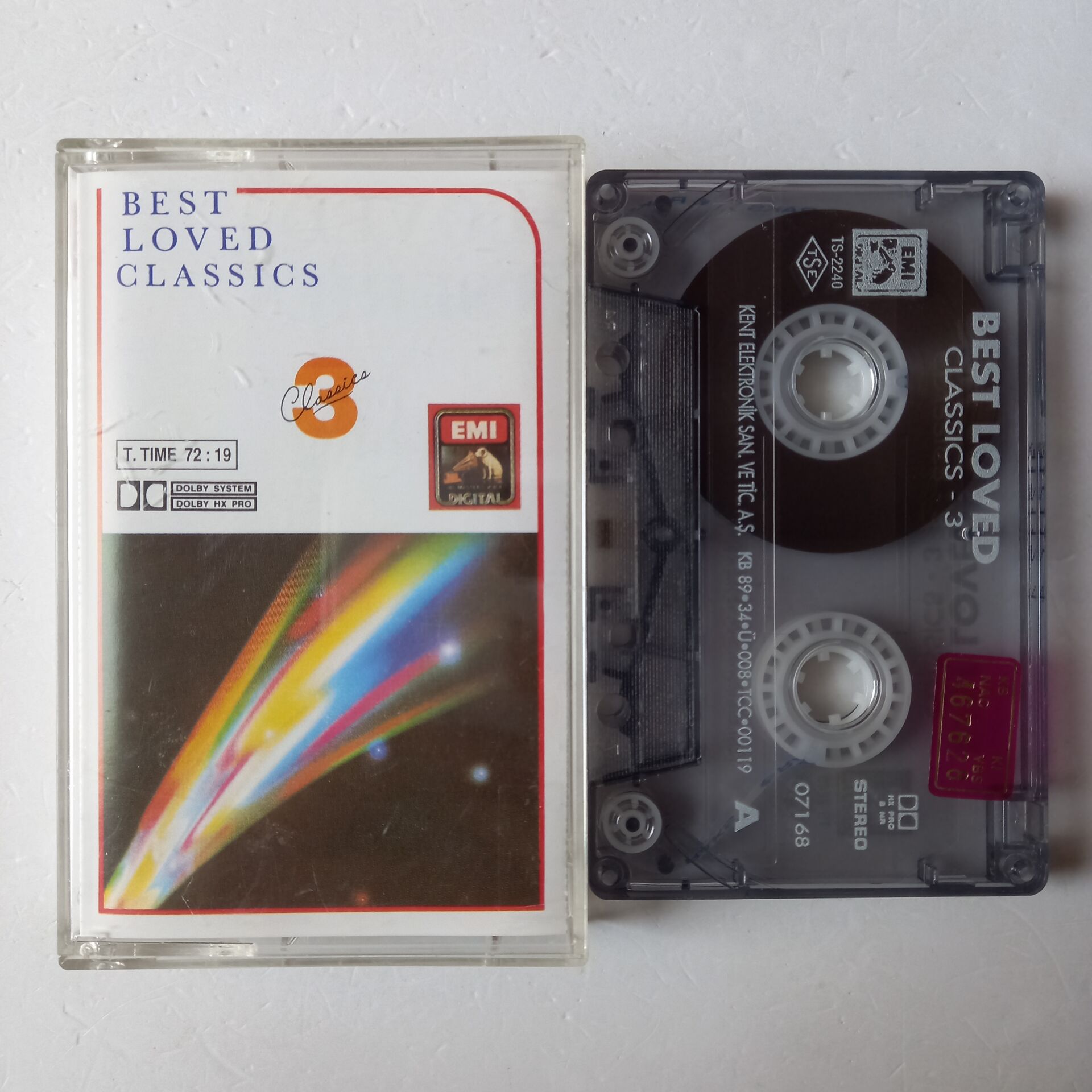 BEST LOVED CLASSICS - 3 (1989) - KASET 2.EL