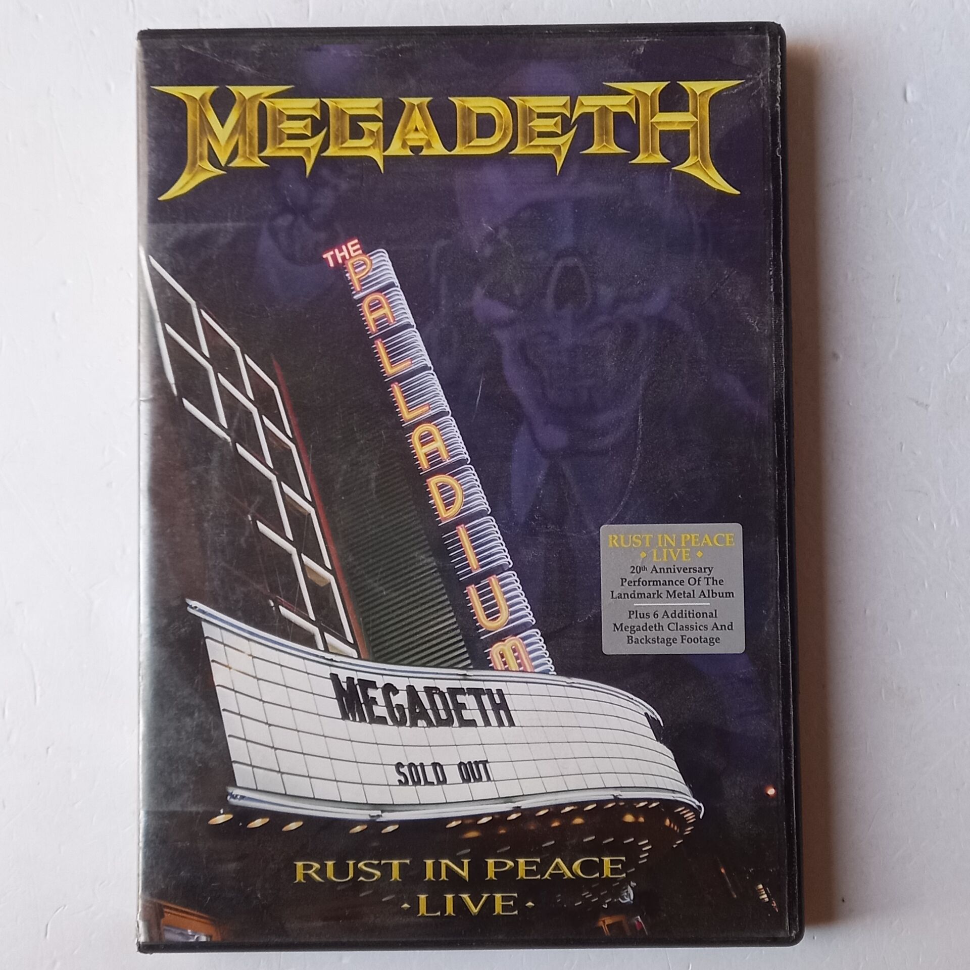 MEGADETH - RUST IN PEACE LIVE (2010) - DVD 2.EL