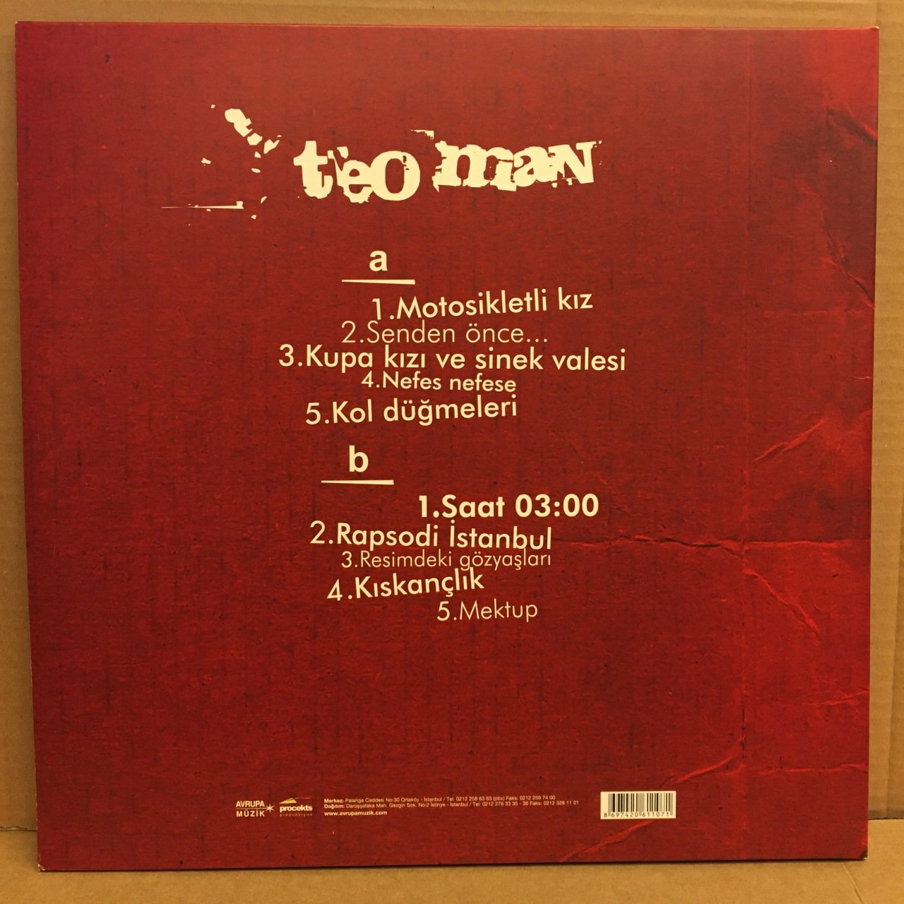 TEOMAN - TEOMAN 2.EL PLAK