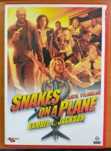 SNAKES ON A PLANE - KATİL YILANLAR - SAMUEL L. JACKSON - DVD 2.EL