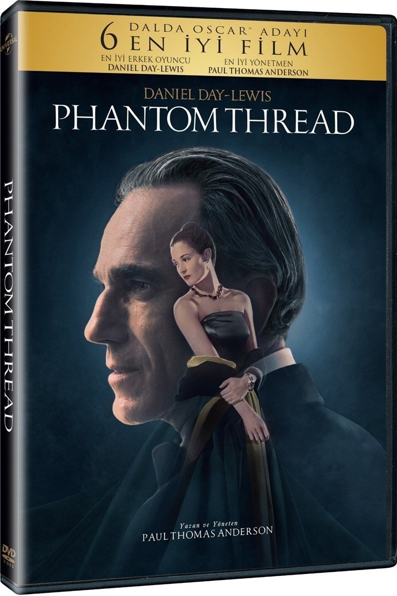 PHANTOM THREAD - DANIEL DAY-LEWIS - LESLEY MANVILLE - PAUL THOMAS ANDERSON - DVD 2.EL