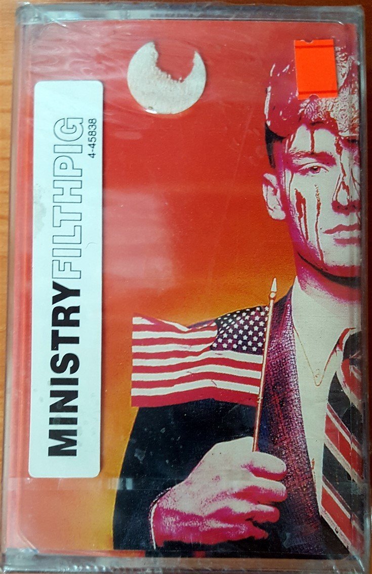 MINISTRY - FILTHY PIG CASSETTE MADE IN TURKEY ''NEW''