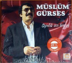 MÜSLÜM GÜRSES - AYRILIK ACI BİRŞEY (2005) GÖRÜNTÜEVİ CD SIFIR