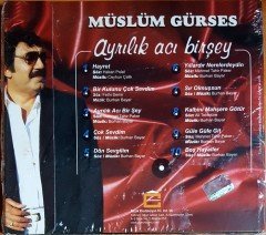 MÜSLÜM GÜRSES - AYRILIK ACI BİRŞEY (2005) GÖRÜNTÜEVİ CD SIFIR