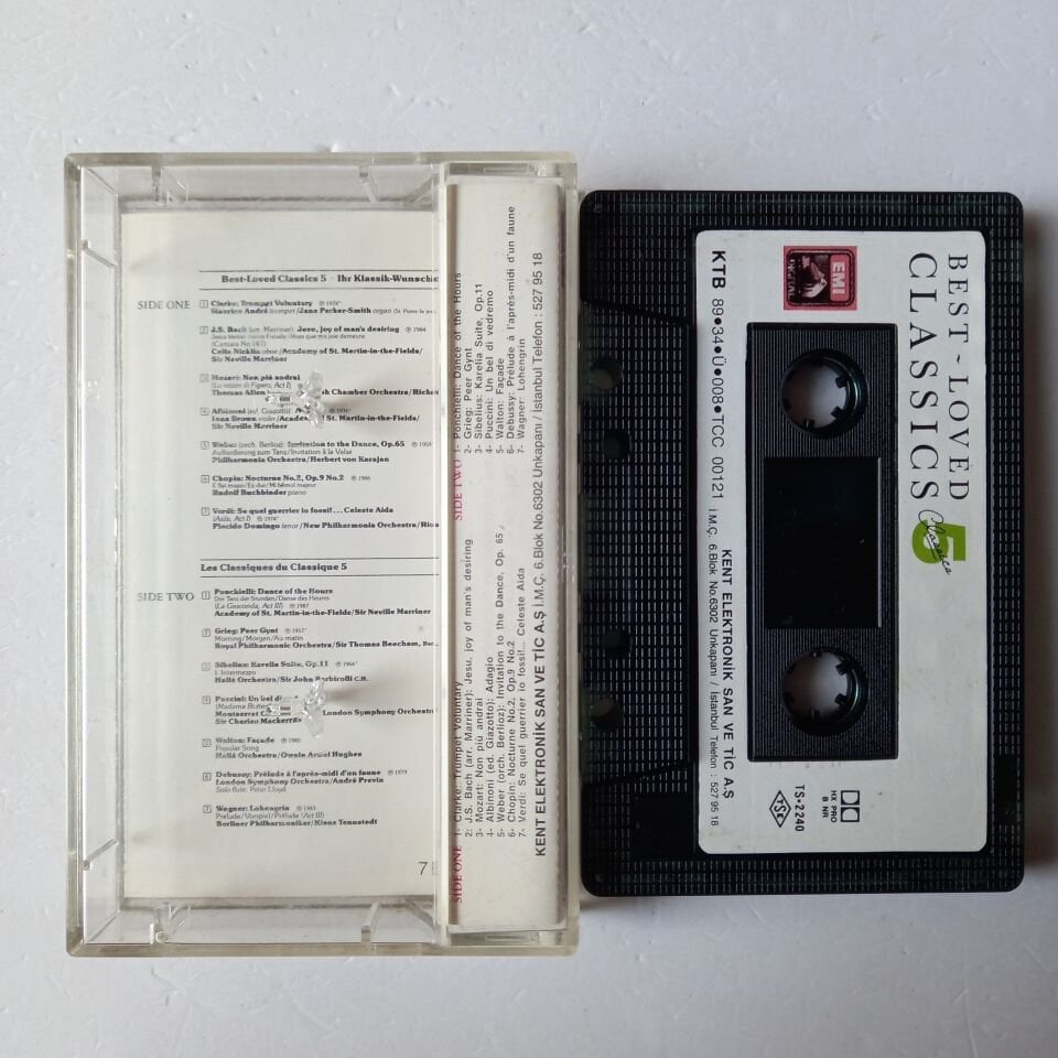 BEST LOVED CLASSICS - 5 (1989) - KASET 2.EL