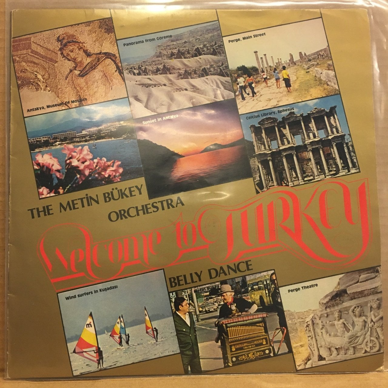 METİN BÜKEY ORCHESTRA - WELCOME TO TURKEY 2.EL PLAK