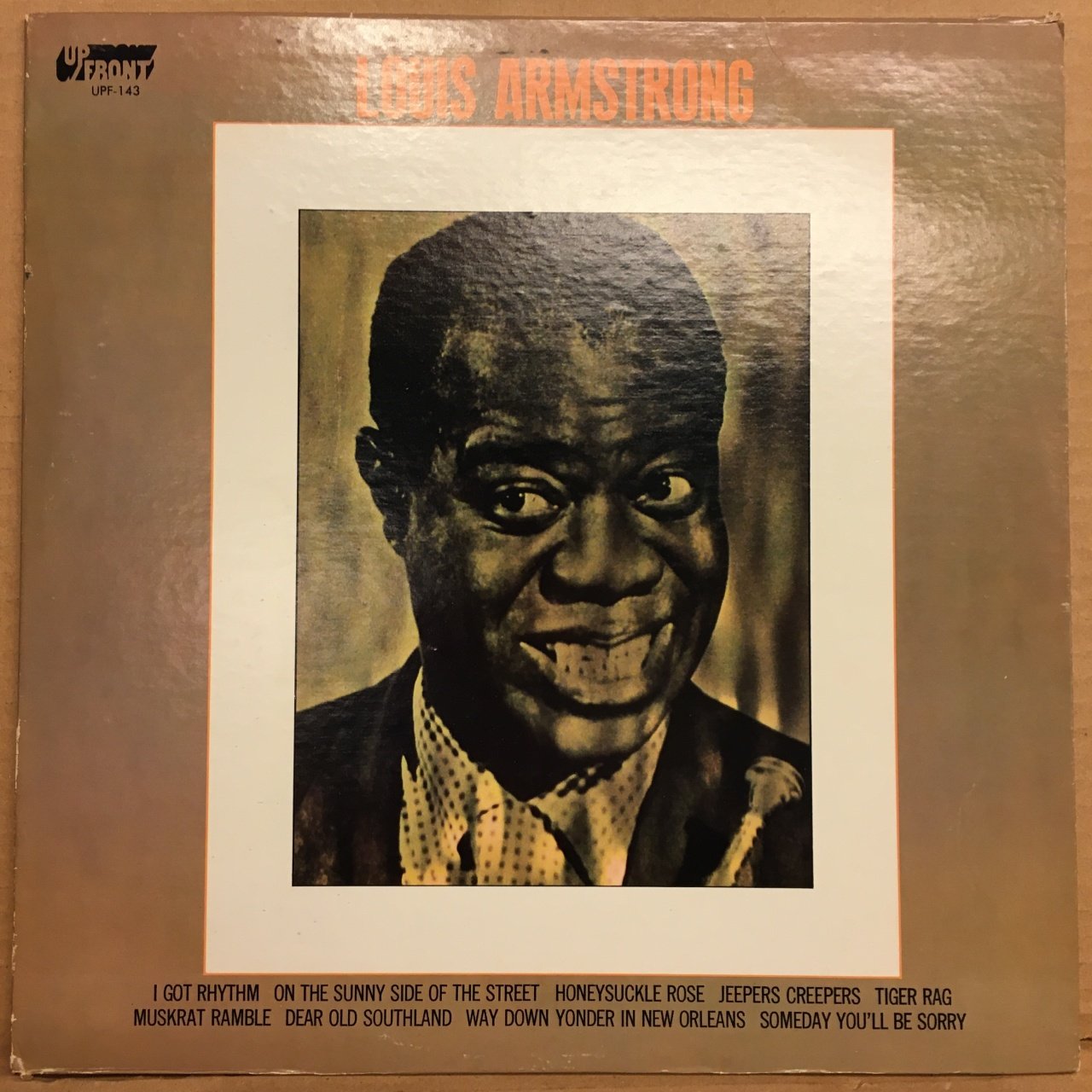 LOUIS ARMSTRONG UPFRONT RECORDS 1970 2.EL PLAK