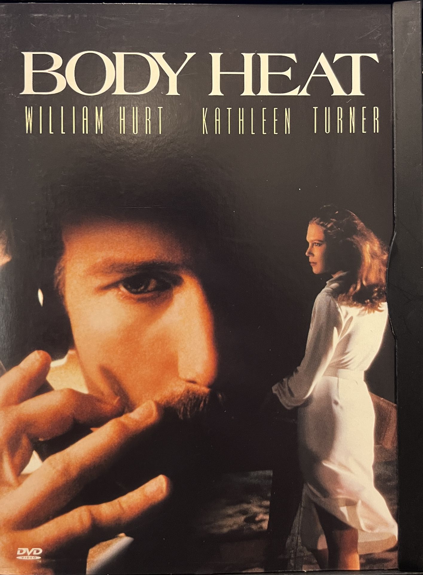 BODY HEAT - WILLIAM HURT, KATHLEEN TURNER - LAWRENCE KASDAN - SNAPCASE DVD 2.EL