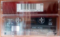 EUROVISION SONG CONTEST - RIGA 2003 CASSETTE MADE IN TURKEY ''NEW''