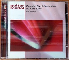 GUITAR RECITAL / PAGANINI, SCARLATTI, GIULIANI, VILLA-LOBOS / GUITAR: JOHN WILLIAMS (2001) CD 2.EL
