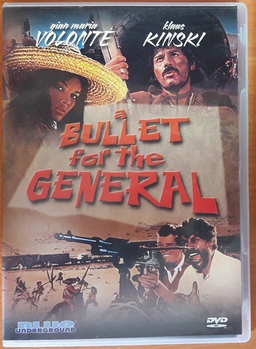 A BULLET FOR THE GENERAL - KLAUS KINSKI - DVD 2.EL TR ALTYAZI YOKTUR