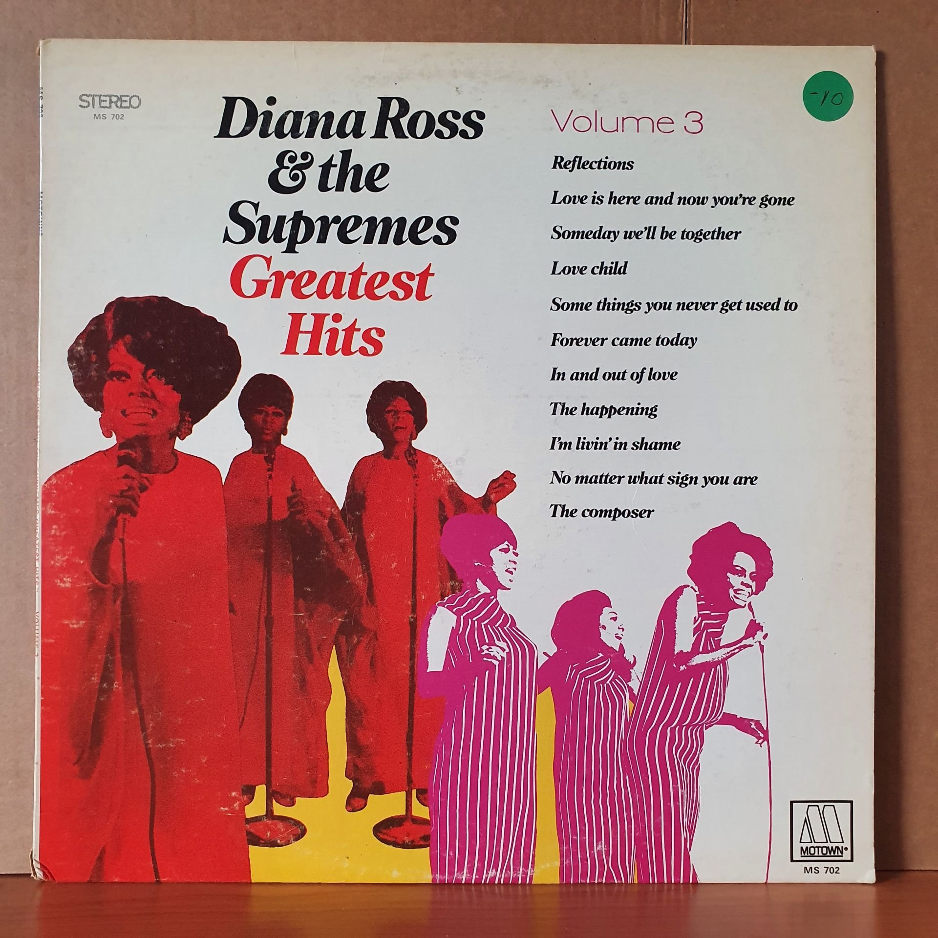 DIANA ROSS & THE SUPREMES - GREATEST HITS VOLUME 3 (1969) - LP 2.EL PLAK